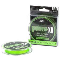 Шнур плетеный SUFIX Rapinova X8 150м ярко-зеленый