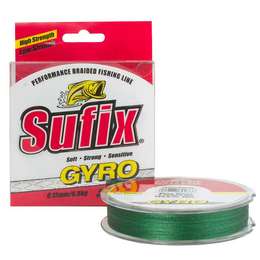 Шнур плетеный SUFIX Gyro Braid 135м зеленый