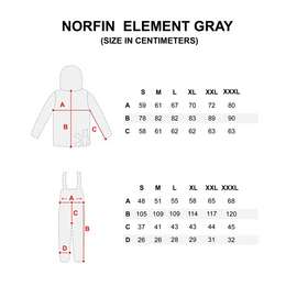 Костюм зимний NORFIN Element Gray